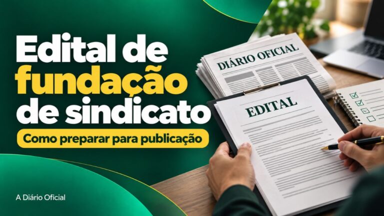 papeis de sindicato edital